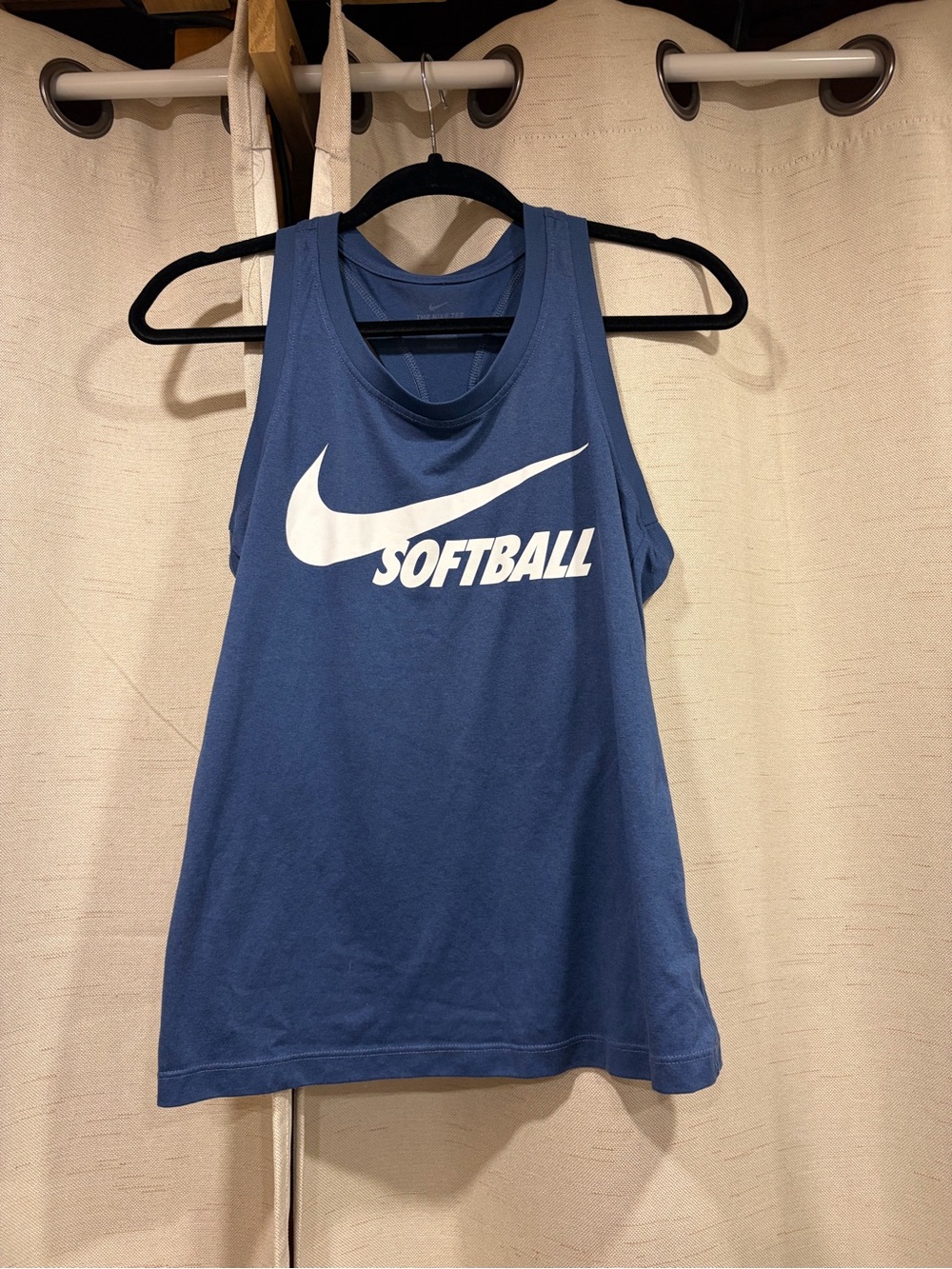 The Nike Tee Sleeveless softball Tank